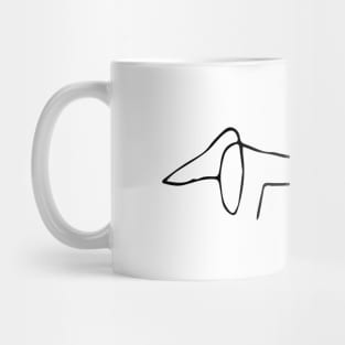 Picasso's Dachsund Mug